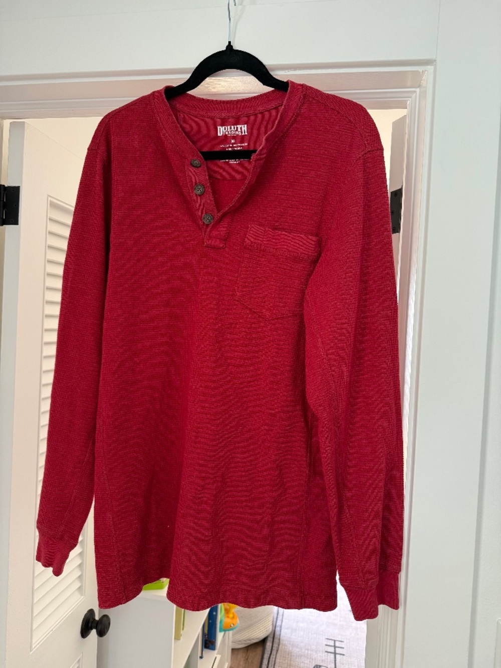 Duluth Trading Co. Waffle Henley